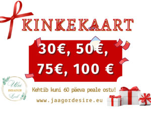 Jaagor Desire kinkekaart