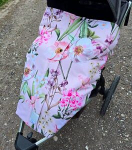 roosal suured lilled jalakate footmuff thule kinderkraft cybex